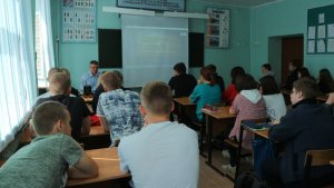 В Лукоянове представитель полиции провёл антинаркотическую лекцию для студентов колледжей